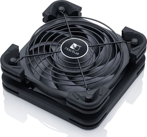 Noctua Nv-fs2 Computerkølesystem Ventilator 12 Cm Sort 1 Stk Ventilator Sort