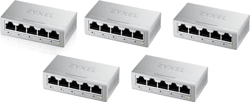 Zyxel Gs-105b V5 5-porters Gigabit-svitsj 5-pakning