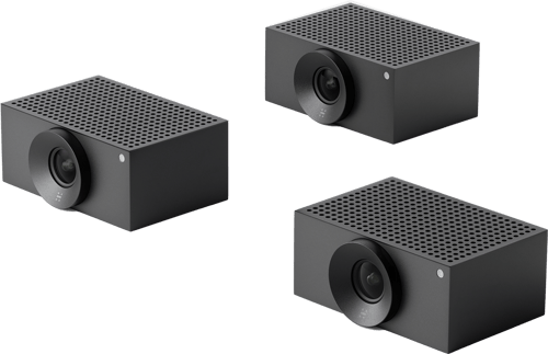 Huddly Crew - 3 X L1 (incl. Wall Mounts)