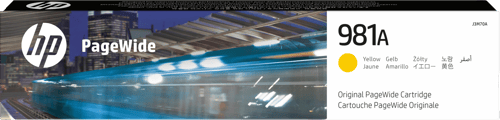 Hp Muste Keltainen 981a 6k - Pw 556dn/556xh
