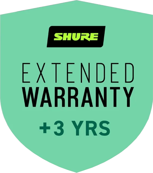 Shure Extended Warranty For Intellimix Bar - 3 Year