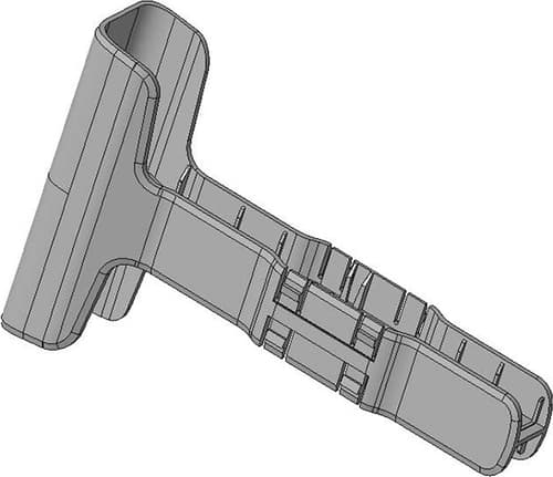 Zebra T-sovitin 10" Et40/et40 Hc/et45-laitteille