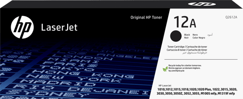 Hp Värikasetti Musta 12a 2k - Q2612a