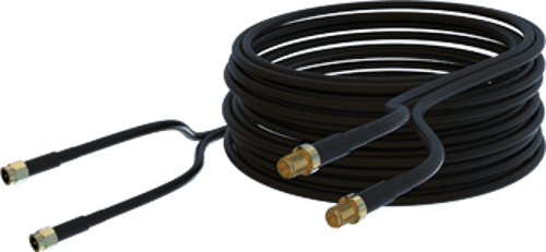 Poynting Cab-109 Koaxial Kabel 10 M 2x Sma Sort 2x Sma 2x Sma 10m. Sort