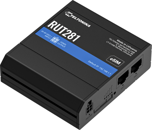 Teltonika Rut281 Compact Global Lte Cat 4 Router