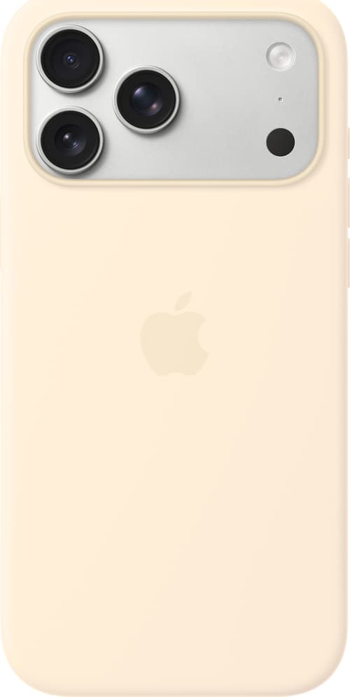 Apple Silikonskal Med Magsafe Iphone 17 Pro Max Vaniljfärgad