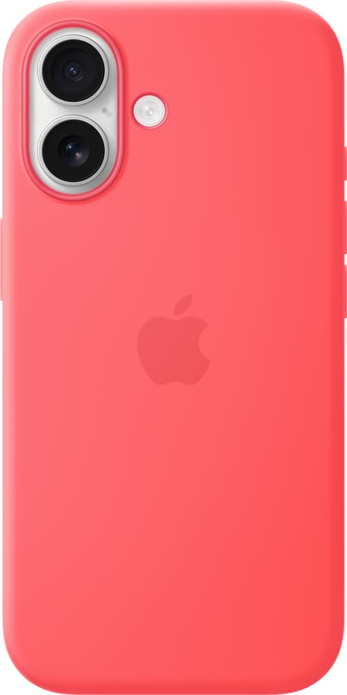 Apple iPhone 17 Silicone Case with MagSafe - Bright Guava