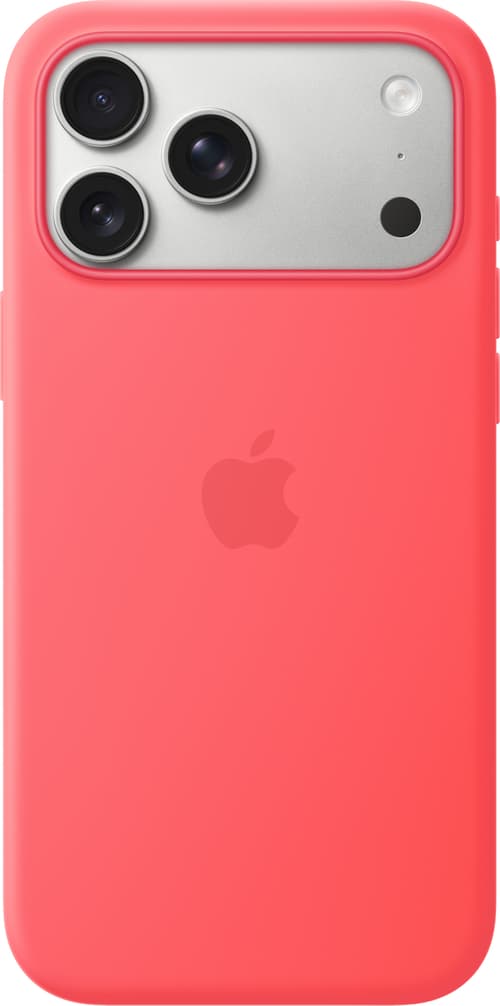 Apple iPhone 17 Pro Max Silicone Case with MagSafe - Bright Guava