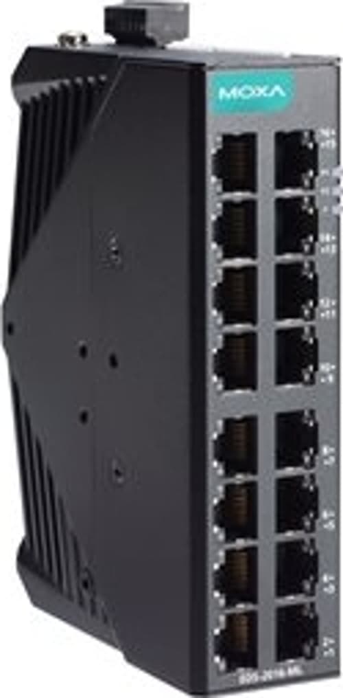 Moxa Eds-2016-ml Unmanaged Industrial Switch