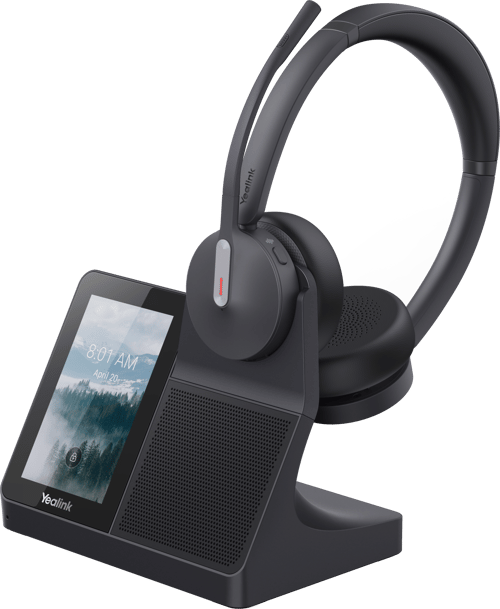 Yealink Charging Stand For Bh70/wh64 Hybrid Stereo Usb-c Sort billede