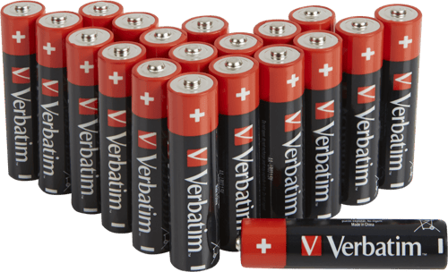 Verbatim Batteri Alkaline Aa/lr6 20-pack Verbatim Batteri Alkaline Aa/lr6 20-pack