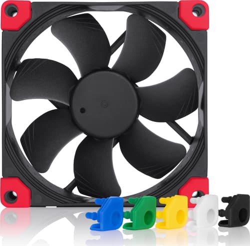 Noctua Nf-a9 Pwm Ch.bk.s Tietokoneen Jäähdytysjärjestelmä Tietokonekotelo Tuuletin 9,2 Cm Musta Tuuletin Musta