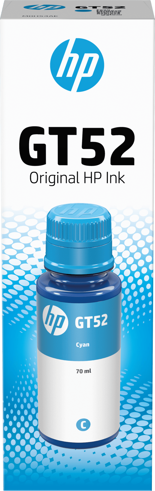 Hp Ink Cyan Gt52 8k