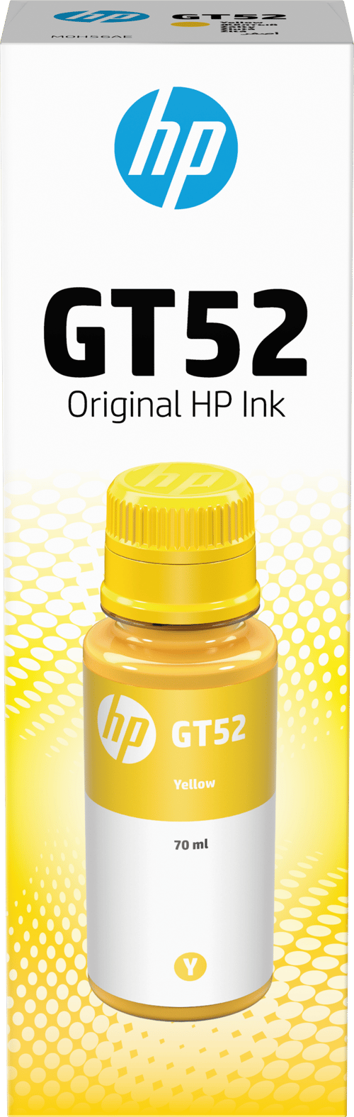 Hp Ink Yellow Gt52 8k