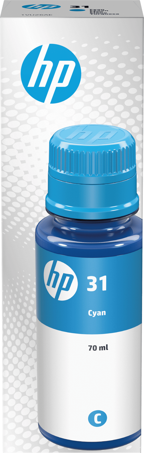 Hp Muste Syaani 31, 70 Ml – Tank 315/415/450/455/457