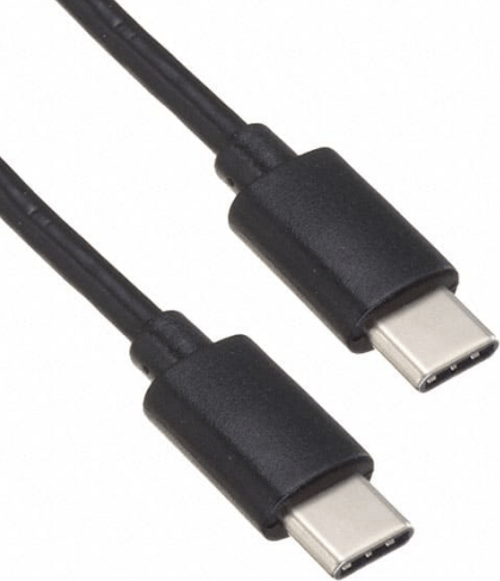 Zebra Kaapeli Lataus/tiedonsiirto Usb-c–usb-c 1,2 M 1.2m Usb-c Usb-c Musta
