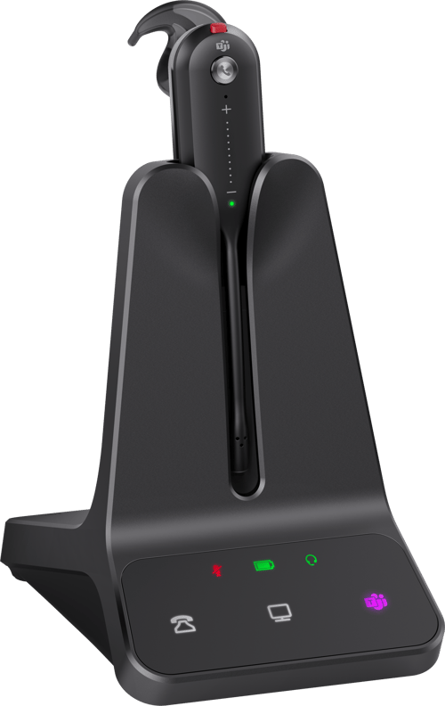 Yealink Wh63 E2 Usb-a, Usb-c Microsoft Teams Sort billede