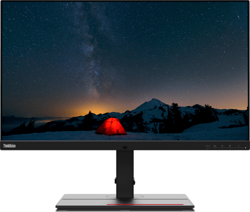 Lenovo ThinkVision P27u-20 - LED-skærm - 27 - 3840 x 2160 4K @ 60 Hz - IPS - 450 cd/m² - 1000:1 - 4 ms - Thunderbolt 4, 2xHDMI, DisplayPort - højtalere - ravnsort