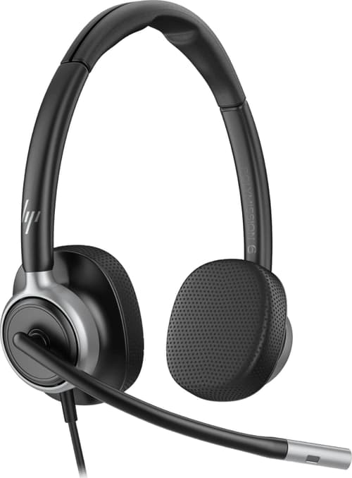 Hp Poly Mission 625 Stereo Usb-a, Usb-c Microsoft Teams Sort billede