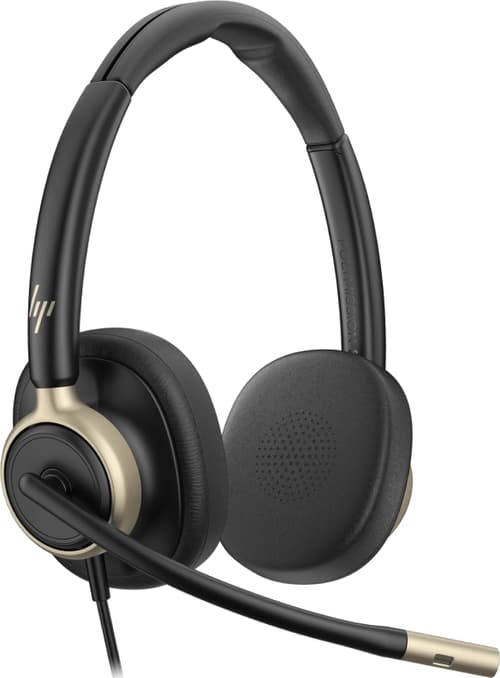 Hp Poly Mission 825 Stereo Usb-a, Usb-c Microsoft Teams Musta