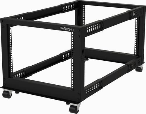 Startech 8u 19 tommer Open Frame Server Rack billede