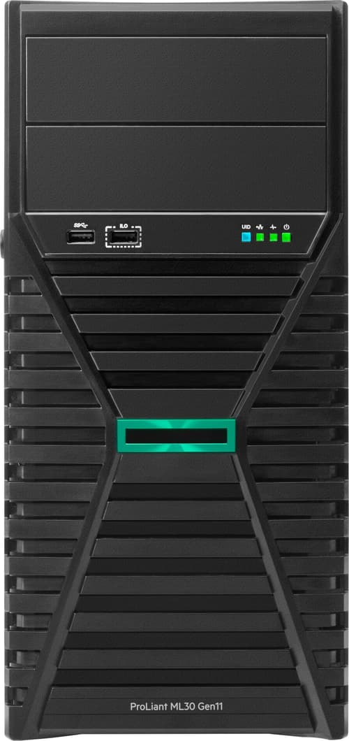 Hpe Proliant Ml30 Gen11 E-2434 3.4ghz 4-core 1p 16gb-u 4lff-hp 800w Ps Server Tårn (4u) Intel® Xeon® 3,4 Ghz Ddr5-sdram