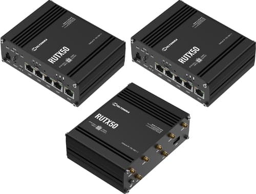 Teltonika Rutx50 Industriel 5g-router 3-pak