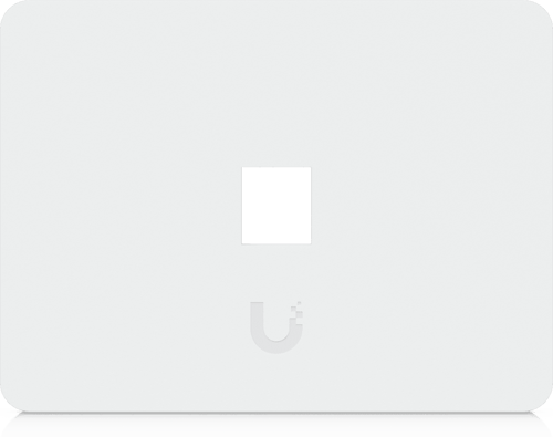 Ubiquiti Uacc-wp-keystone-h-1p Platta Och Ram Till Strömbrytare Och Vägguttag Vit