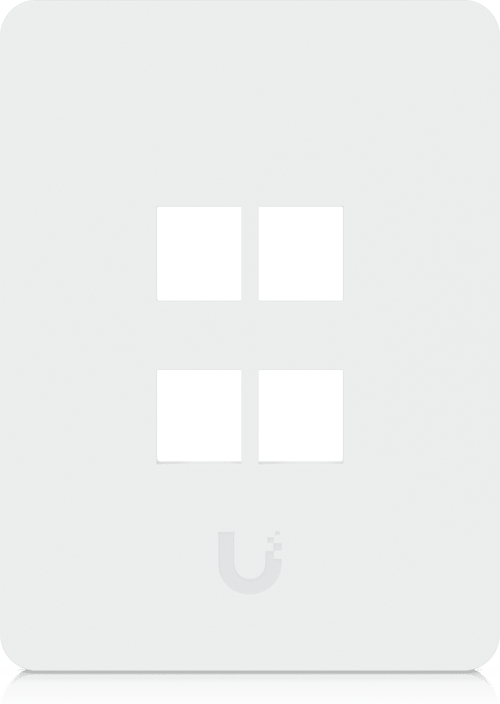 Ubiquiti Uacc-wp-keystone-v-4p Kontaktplade & Kontakthætte Hvid