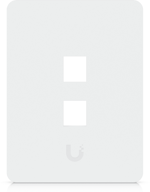 Ubiquiti Uacc-wp-keystone-v-2p Kontaktplade & Kontakthætte Hvid