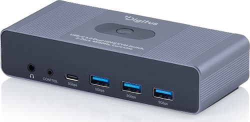Digitus Ds-12856 Kvm-kytkin Harmaa