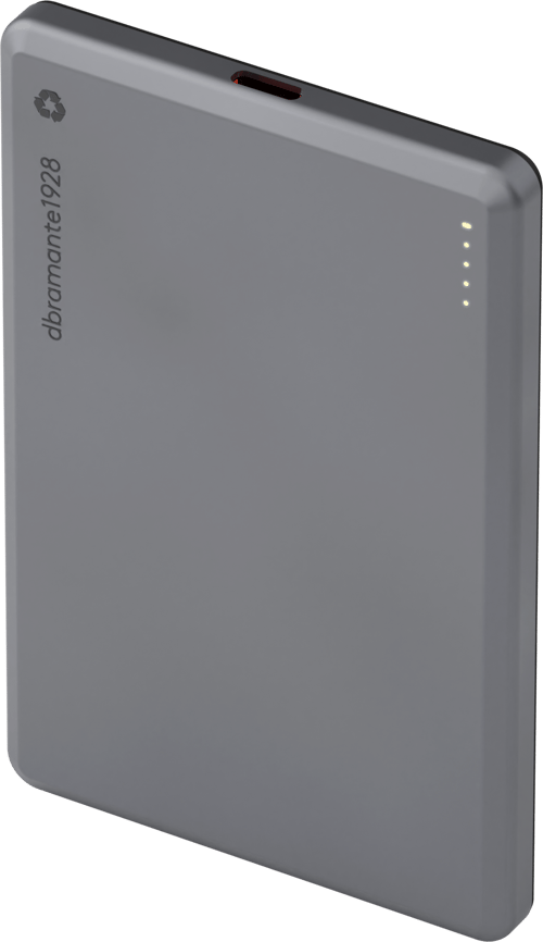 Dbramante1928 Re-charge Magsafe V2 Battery Pack 5000mah Grå billede