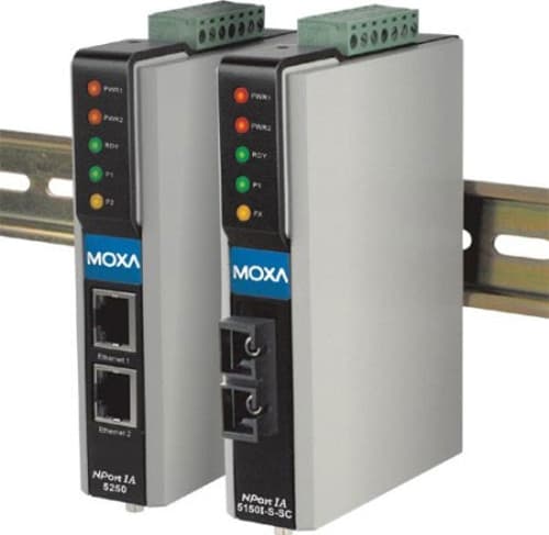 Moxa Nport Ia-5150i-m-sc-t Seriel Server