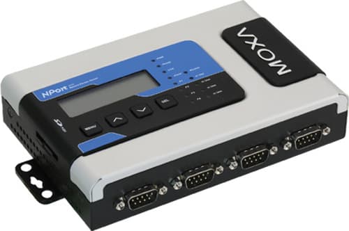 Moxa Nport 6450 4 Ports Verkon Mediamuunnin 0,9216 Mbit/s