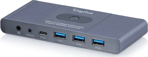Digitus Ds-12855 Kvm Switch Grå