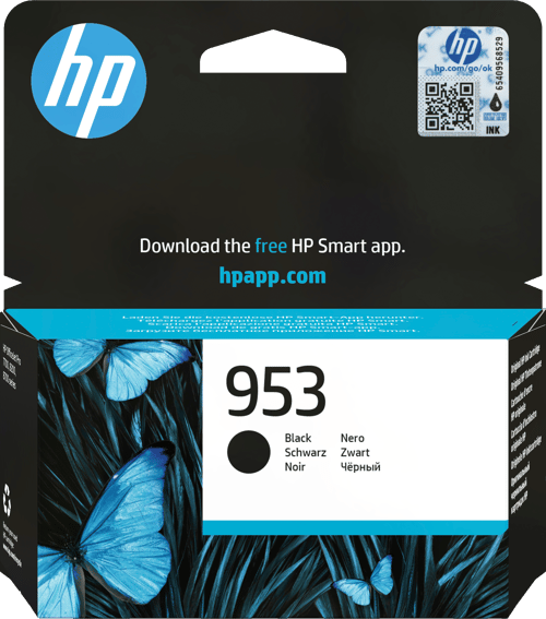 Hp Blæk Sort 953 1k – Officejet Pro 8710/8720/8730/8740