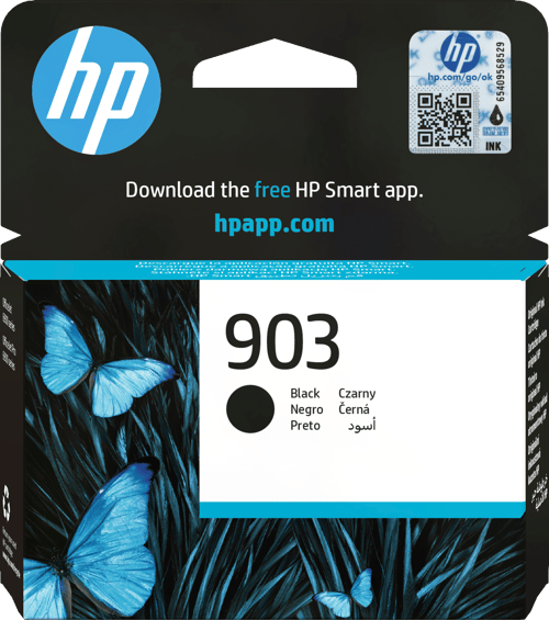 Hp Blæk Sort No.903