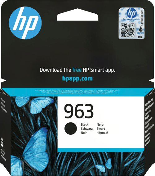 Hp Muste Musta No.963 1k - Officejet Pro 9010