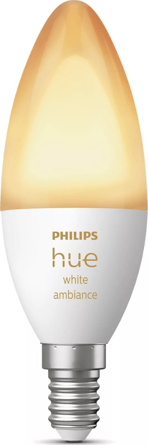 Philips Hue White Ambiance Kerte - E14 Pære - 1-pak