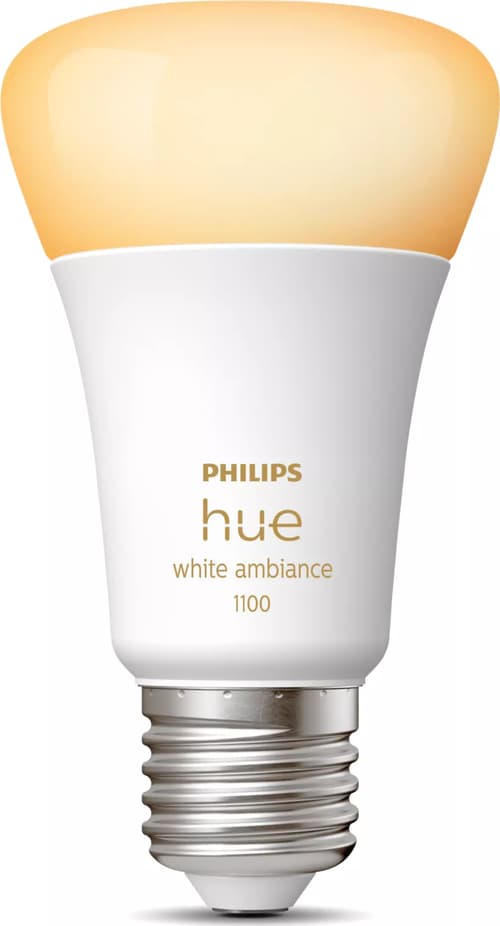 Philips Hue White Ambiance A60 - E27-älylamppu - 1 100