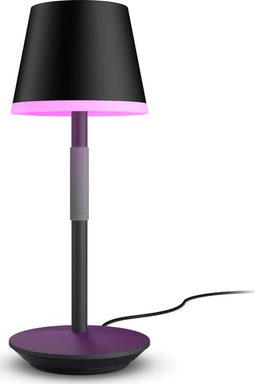 Philips Hue Go Portable Table Lamp White/colour Ambiance - Black/grey