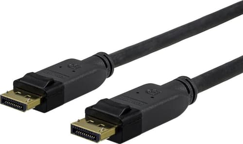 Vivolink Pro Displayport Cable 20m 20m. Displayport Displayport Sort billede