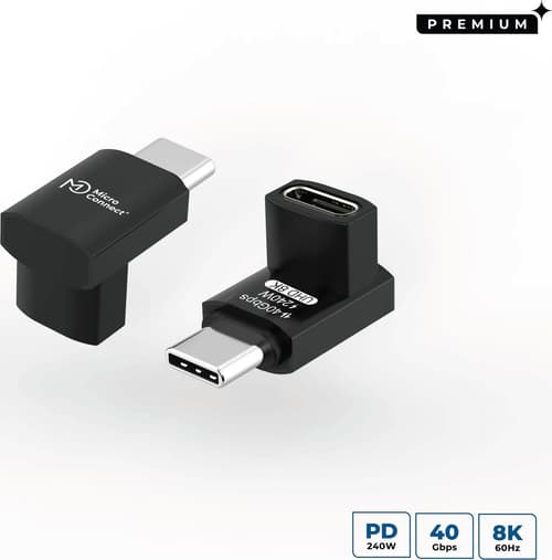 Microconnect Mc-usb4af Usb-kabel Usb4 Gen 3x2 0 M Usb C Aluminium 0m. Usb-c Usb-c Aluminium billede
