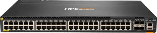 Hpe Aruba Networking Cx 6300m 48-port 1gbe Class 4 Poe And 4-port Sfp56 Switch Håndtert L3 Gigabit Ethernet (10/100/1000) Strøm Over Ethernet (poe) 1u Svart
