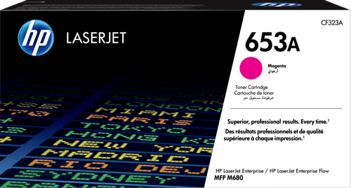 Hp Värikasetti Magenta 653a 16.5k - Cf323a
