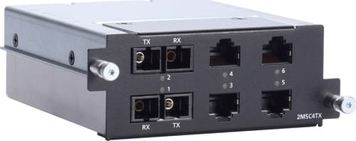 Moxa Rm-g4000-2ssc4tx Netværk Switch-modul Hurtigt Ethernet