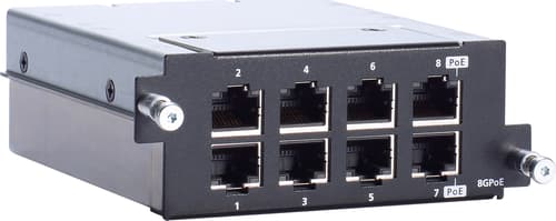 Moxa Rm-g4000-8gpoe Verkkokytkinmoduuli Gigabitti Ethernet