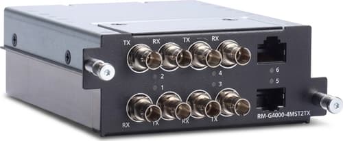 Moxa Rm-g4000-4mst2tx Netværk Switch-modul Hurtigt Ethernet