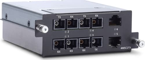 Moxa Rm-g4000-4ssc2tx Netværk Switch-modul Hurtigt Ethernet