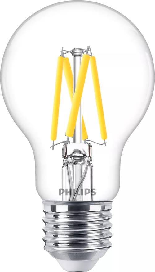 Philips Led E27 Globe Clear 3.4w (40w) 470 Lumen
